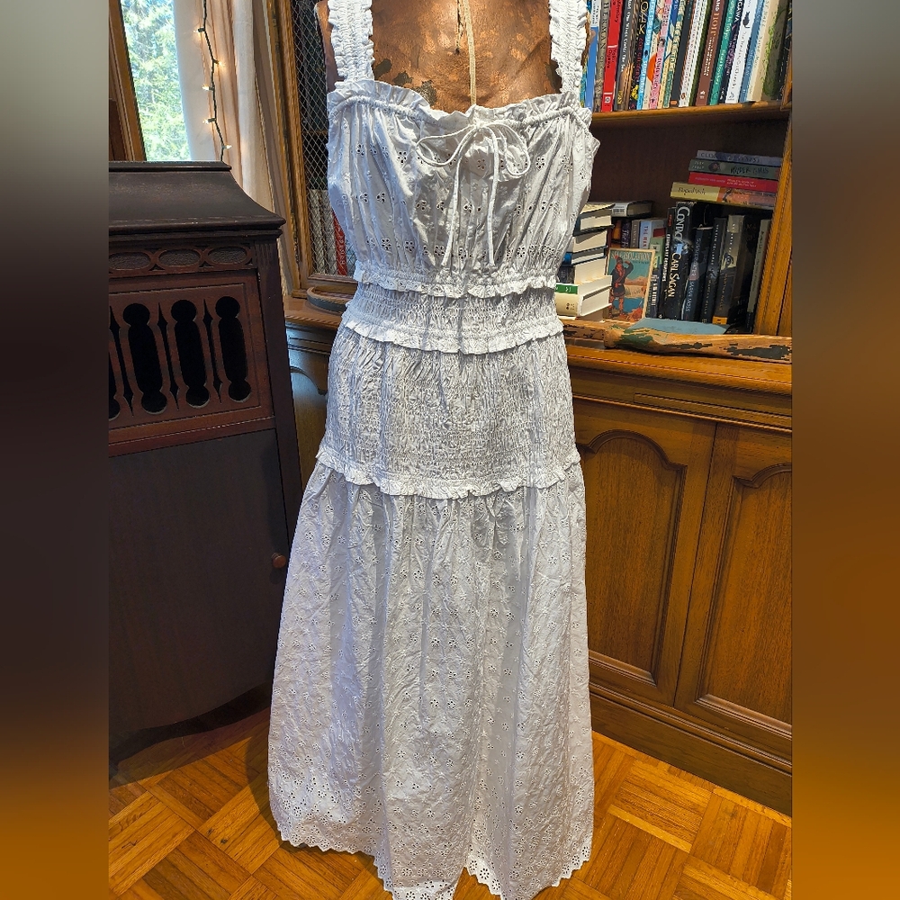 NWT Gap X Doen White Eyelet Dress